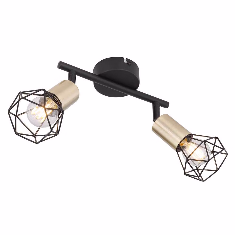 GLOBO plafoniera lampada da soffitto soggiorno camera da letto soffitto spot 54802S-2AB