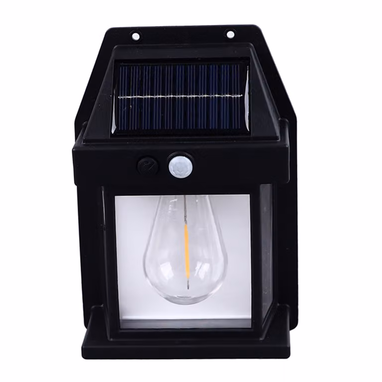 Lampada da parete solare all'aperto in tungsteno, lampada da parete a LED all'aperto in tungsteno, lampada da parete solare all'aperto, lampada da parete alimentata ad energia solare, illuminazione da parete esterna, luci da parete all'aperto