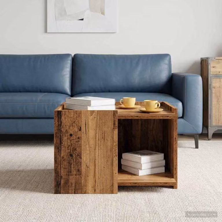 Maison Exclusive - Tavolino in legno di recupero 50,5 x 50 x 33 cm, materiale a base di legno