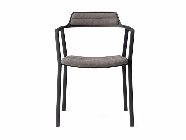 VIPP451 Sedia Rivestita - Grey 4201