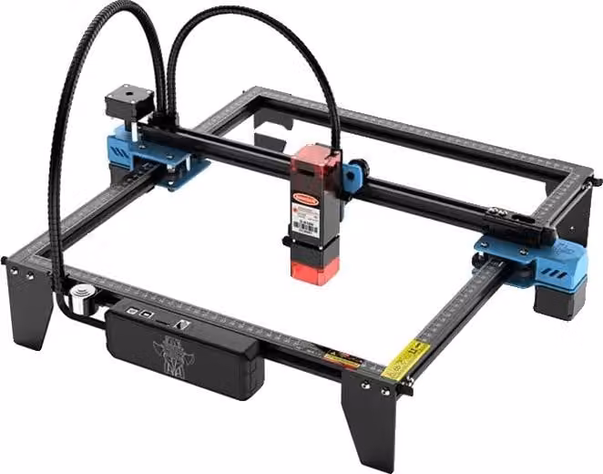 Incisore laser, superficie di incisione 600x600 mm, funzionamento ad alta velocità, TTS-10 Pro Set 6, area di lavoro 30x30 cm, spina UE