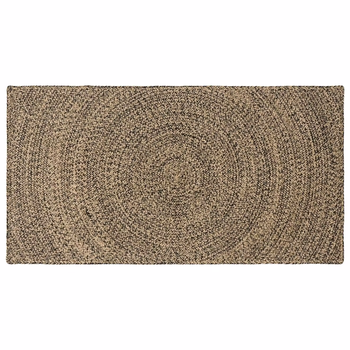 Tappeto da area moderno in juta vidaXL, multicolore, L: 200 cm x P: 100 cm