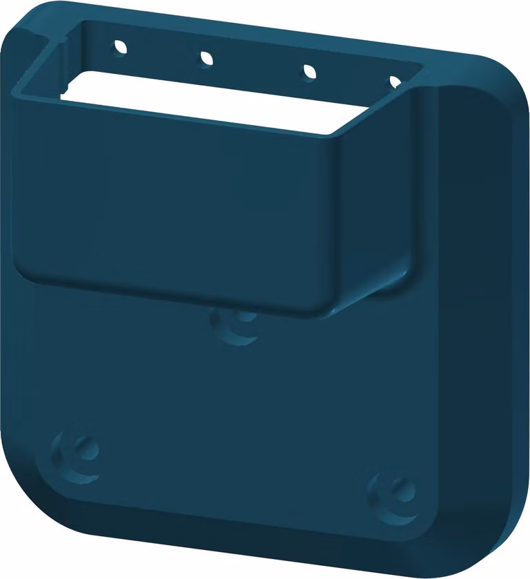 KWC AR Wandhalter, F5, Perlenzian, für Höhenverstellung, 2000105006