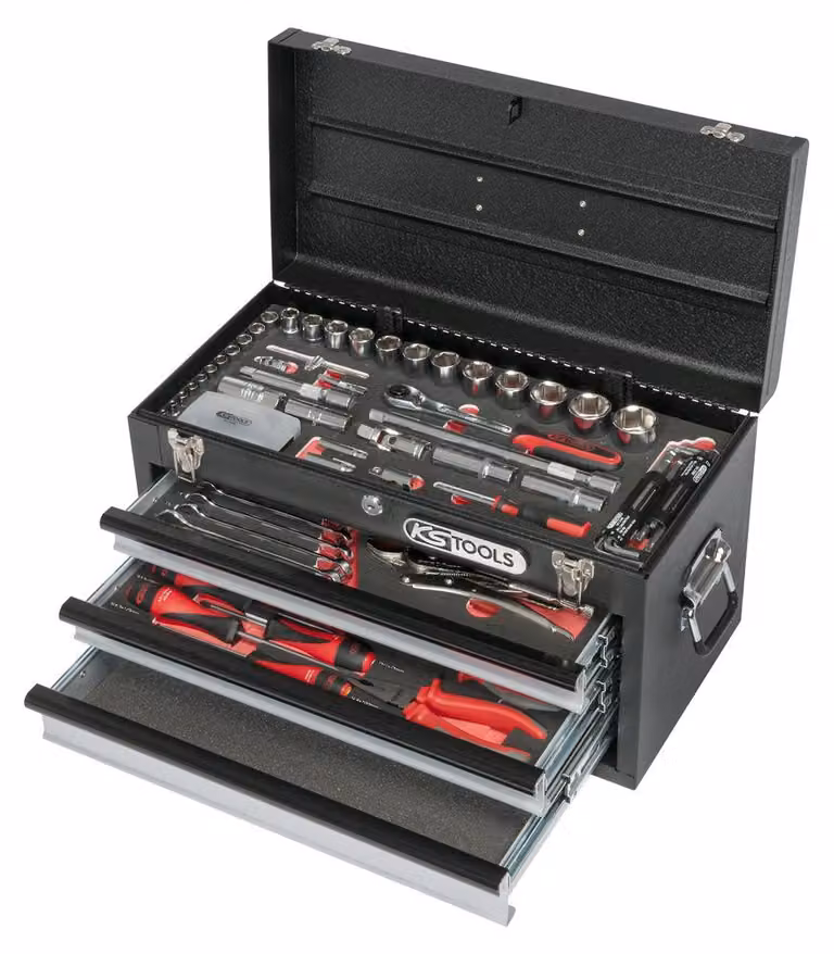 Cassetta degli attrezzi con KS TOOLS Ultimate - 114 pezzi - 922.010000