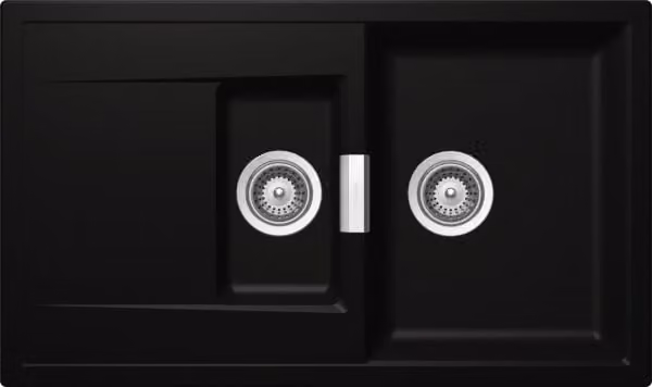 Schock Cristadur Mono D-150 U Green Line Night NGT lavello sottopiano con funzionamento ad eccentrico