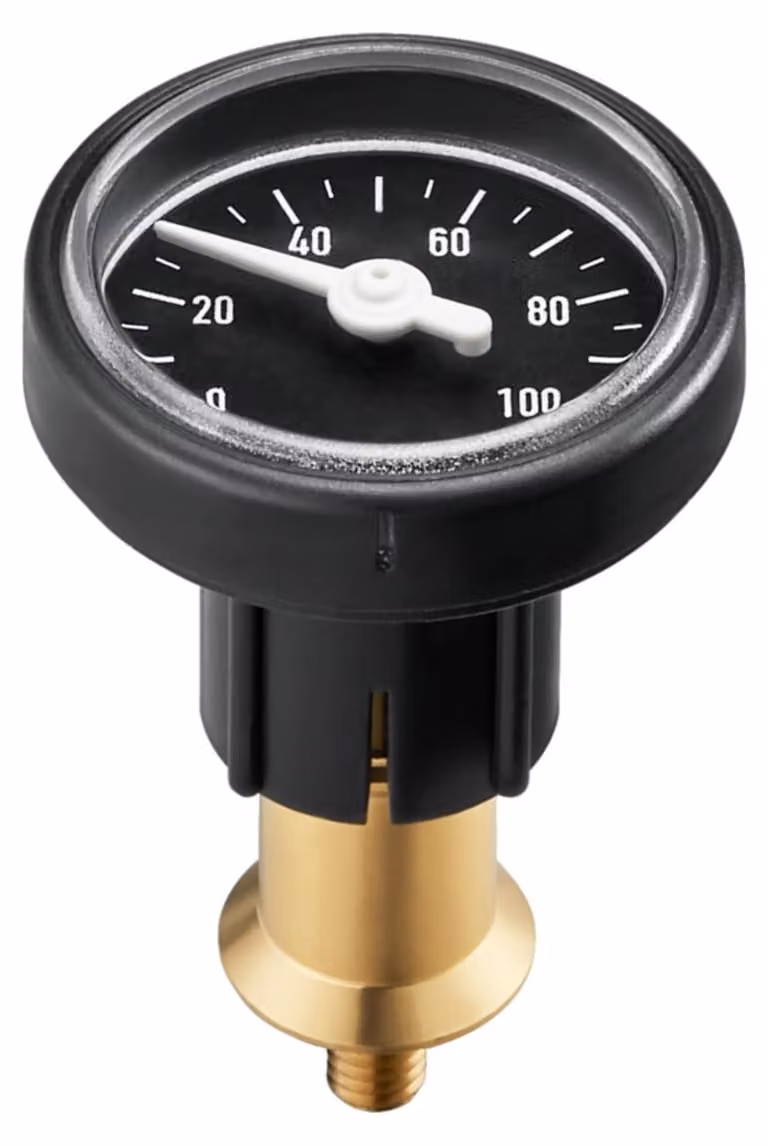 Kit di conversione termometro Oventrop Optibal P antracite per DN 25 - DN 32