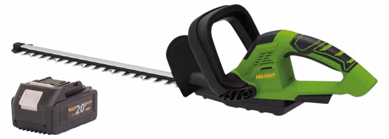 Tagliasiepi a batteria Procraft PZA24bb 20 V 510 mm Brushless + 1x batteria 4,0 Ah - senza caricabatterie