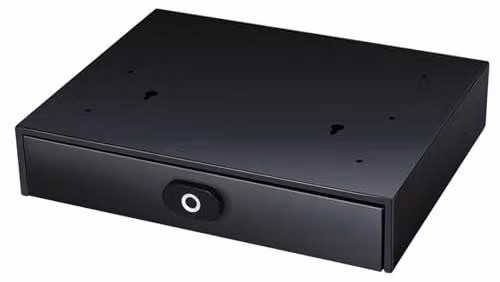 Cassaforte per documenti con serratura biometrica a impronta digitale - 39x32x11 cm - Lega di zinco
