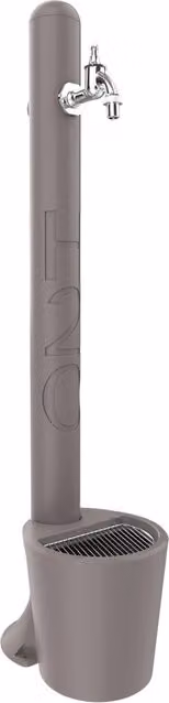 Fontana da Esterno con Rubinetto e Cestello Arkema H2O Dove Grey