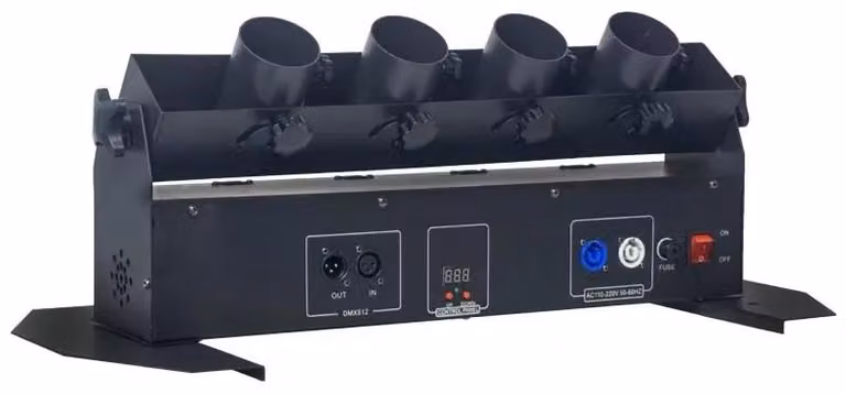 Cannone a coriandoli, controllo DMX, potenza di 100W, solo macchina, spina europea da 220V-240V