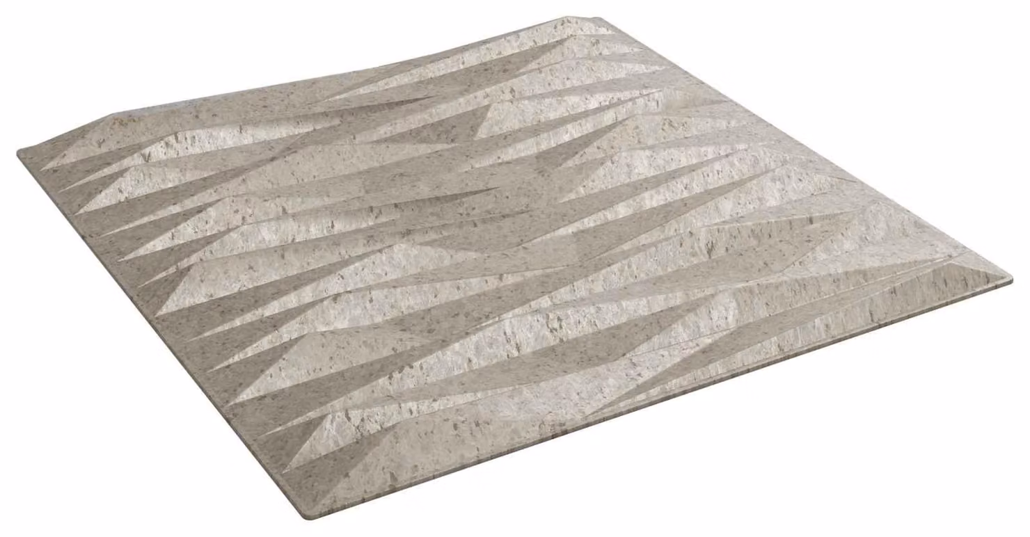 Pannelli da parete 48 pcs Beton pietra 50 x 50 cm Schiuma XPS