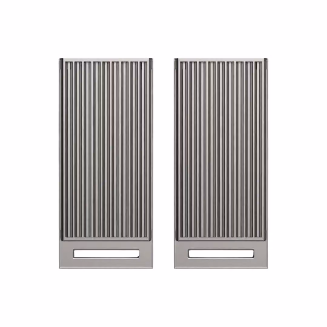 Set due griglie in acciaio inox per Barbecue Fulgor