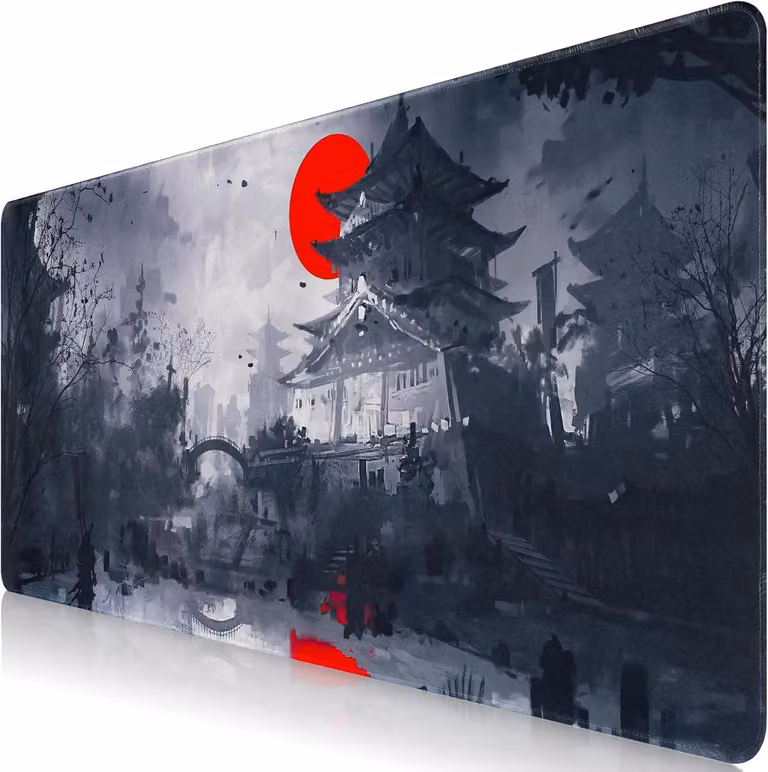 Tappetino per mouse XXL, dimensioni 1200 x 600 mm, antiscivolo, ideale per la scrivania