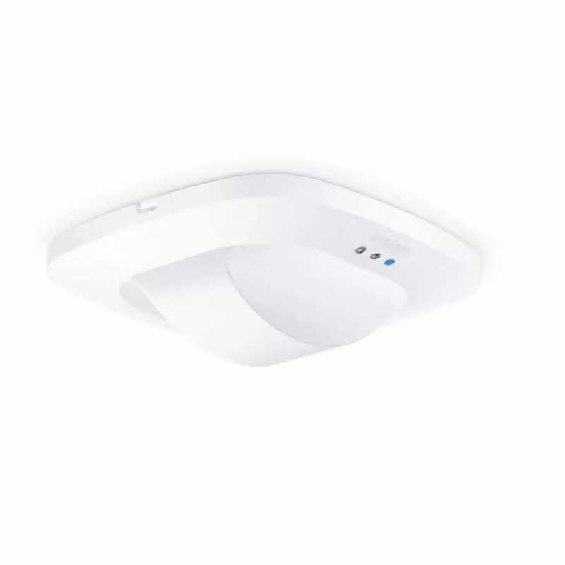 Rilevatore di presenza Steinel ad alta frequenza, da incasso a soffitto, IP20, campo di rilevamento a 360° max: 20 x 3 m (60 m²) 079482