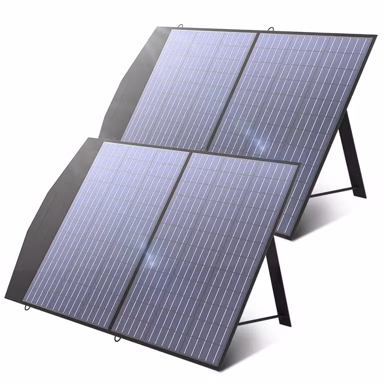 Pannello solare, design pieghevole, alta efficienza, pannello solare da 200W