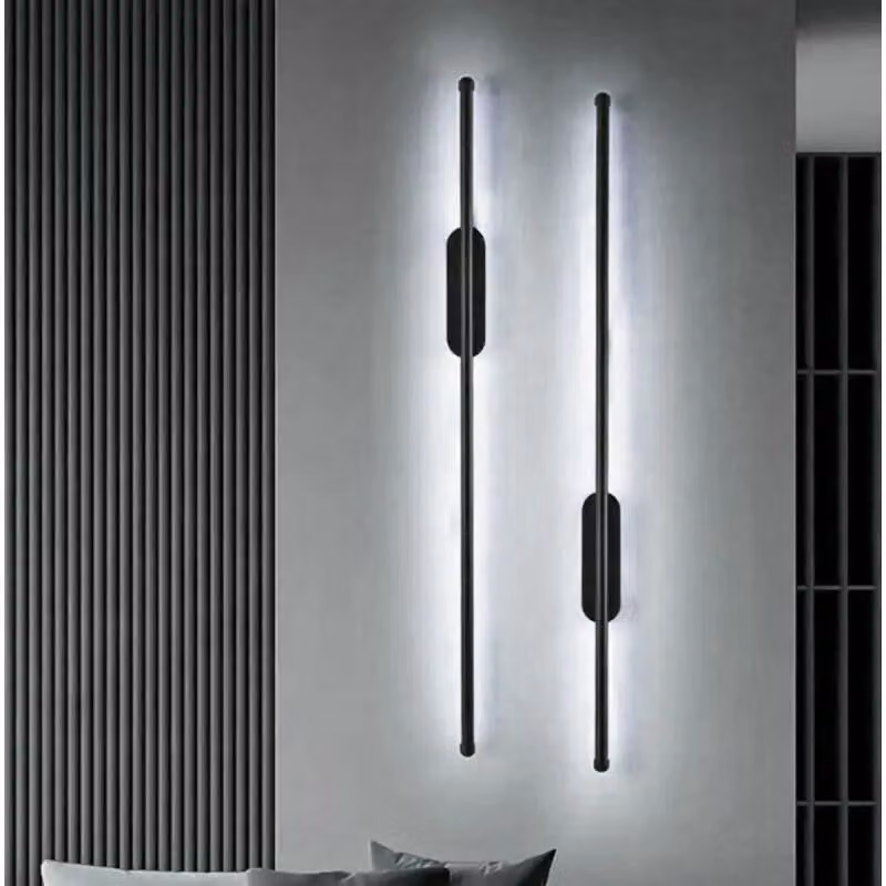 APT ZD134A Lampada da parete LED 6000K, 60 cm nero