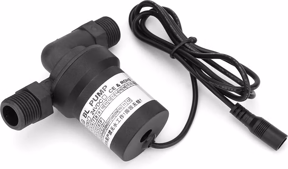 24 V 18 W DC pompa solare brushless ad alta temperatura per scaldabagni