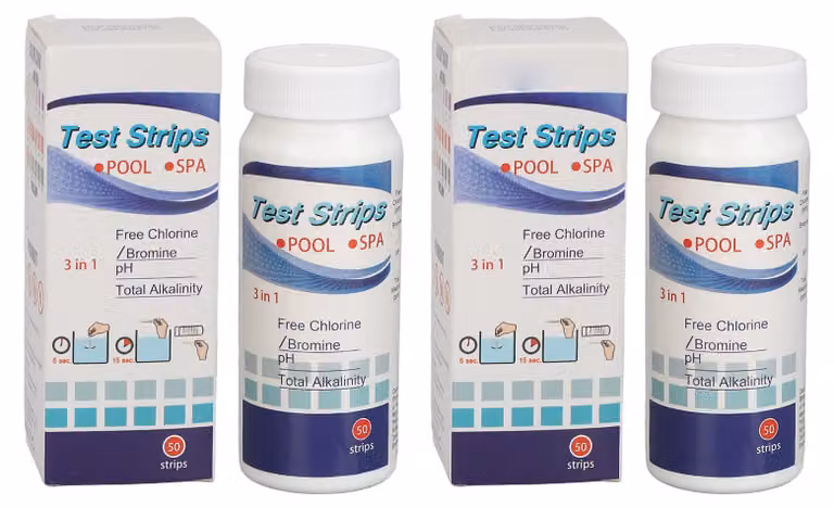 100 pezzi di carta reattiva per il test del pH, strisce reattive con risultati precisi e 2 flaconi per la conservazione