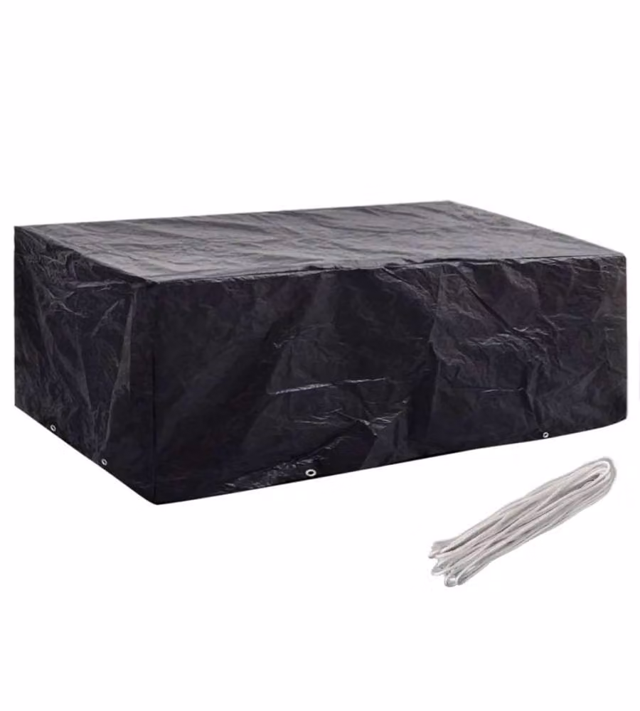 Coperture Arredi Giardino 2 pz 8 Occhielli 200x160x70 cm