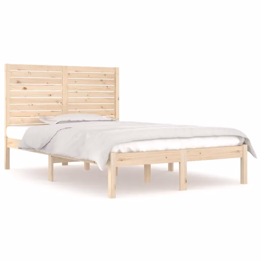 Giroletto vidaXL in legno massello di pino stile rustico, L/P/H: 120 x 200 x 126 cm – 2