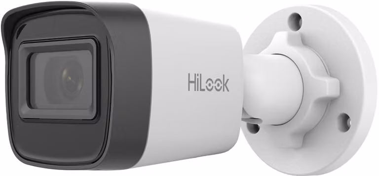Hilook IPC-B141H-C, telecamera IP bullet, 4 MP, obiettivo 2,8 mm, visione notturna a infrarossi fino a 20 metri, PoE