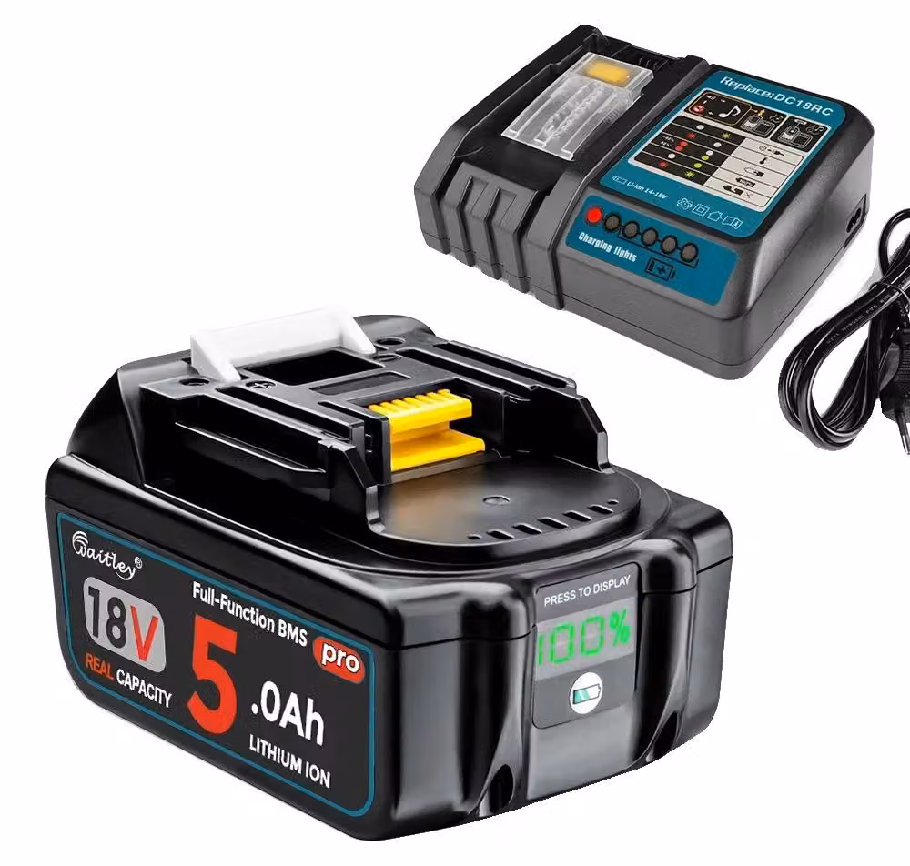 Batterie, capacità 5Ah, ad alte prestazioni, set combinato