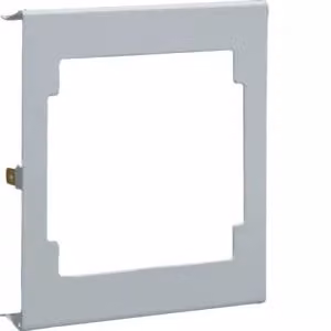 Mascherina per presa CEE in lamiera d'acciaio per parte superiore BRS da 120 mm, zincata
