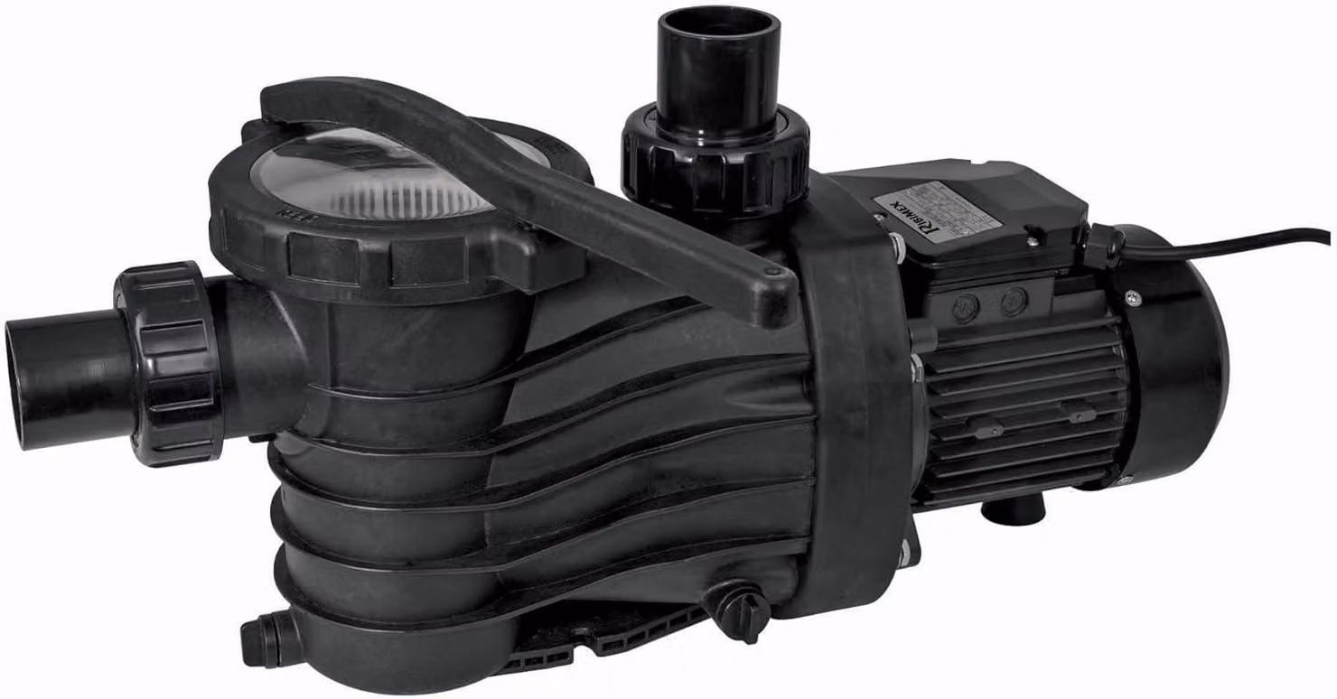 Pompa filtro per piscina da 800 W, con una capacità massima di 18.000 litri/ora e dotato di prefiltro