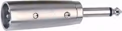 Connettore audio Quiklok Serie K G 123 K Silver con jack da 3,5 mm