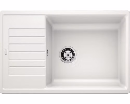Lavello in granito Blanco Zia XL 6 S Compact, colore bianco