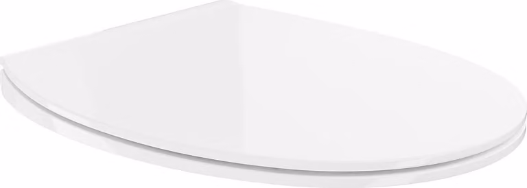 Mexen Egg tavoletta a chiusura rallentata slim, duroplast, bianco lucido - 39243000