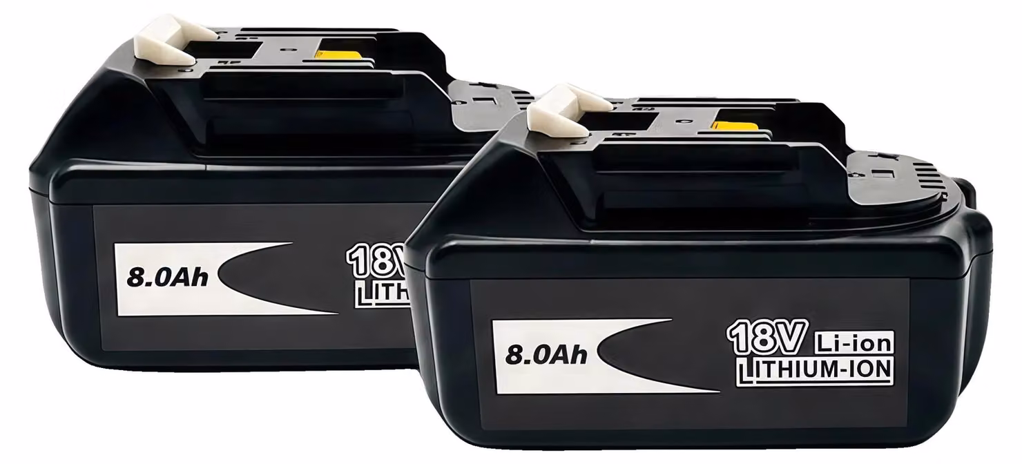 Trapano avvitatore a percussione e avvitatore elettrico, coppia elevata, batteria agli ioni di litio, 2 pezzi, 18V