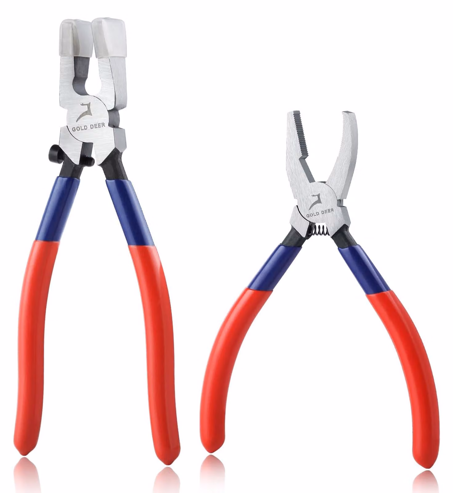Set di 2 pinze professionali per tagliare e rompere il vetro