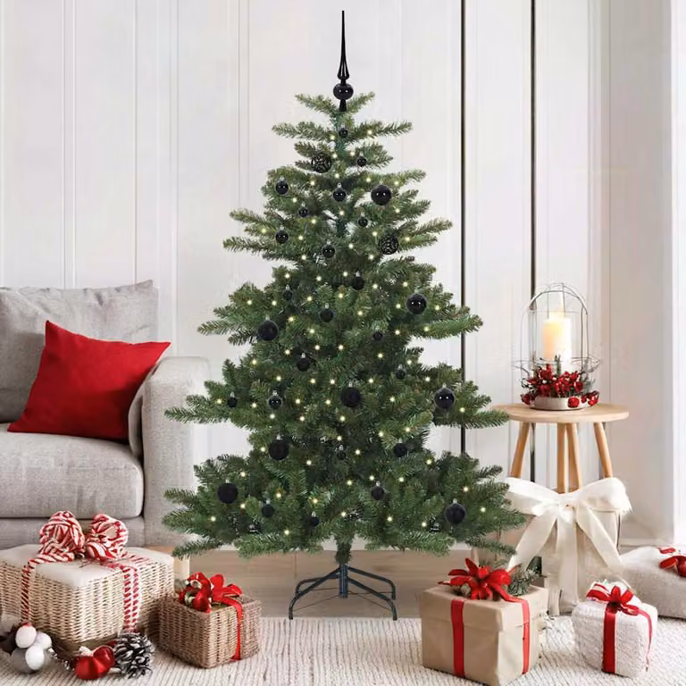 Maison Exclusive - Albero di Natale artificiale pieghevole, verde, 150 cm, in PVC e acciaio