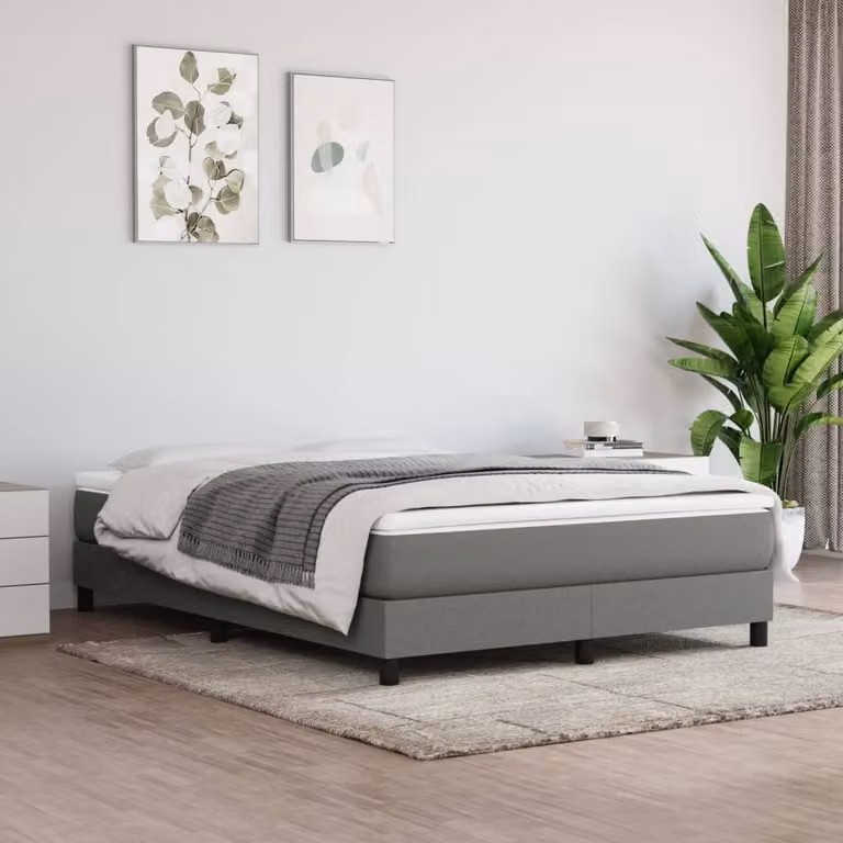 vidaXL Materasso a molle insacchettate grigio scuro 140x190x20 cm - Materasso a molle insacchettate - Materassi a molle insacchettate - Materasso - Arredamento camera da letto