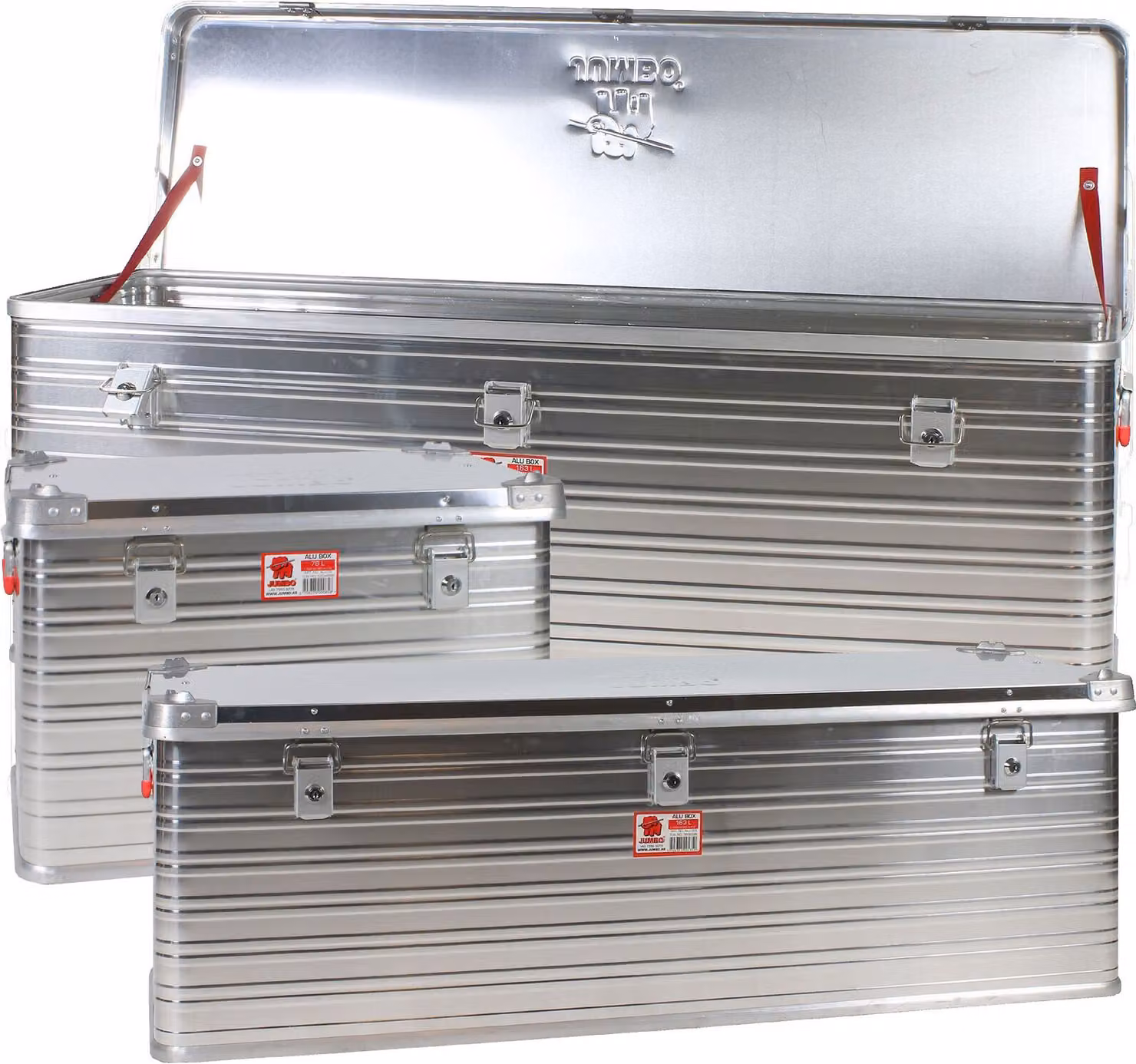 Cassetta di trasporto in alluminio Alu 415 litri ALU415 L 1192 x B 790 x H 517 mm