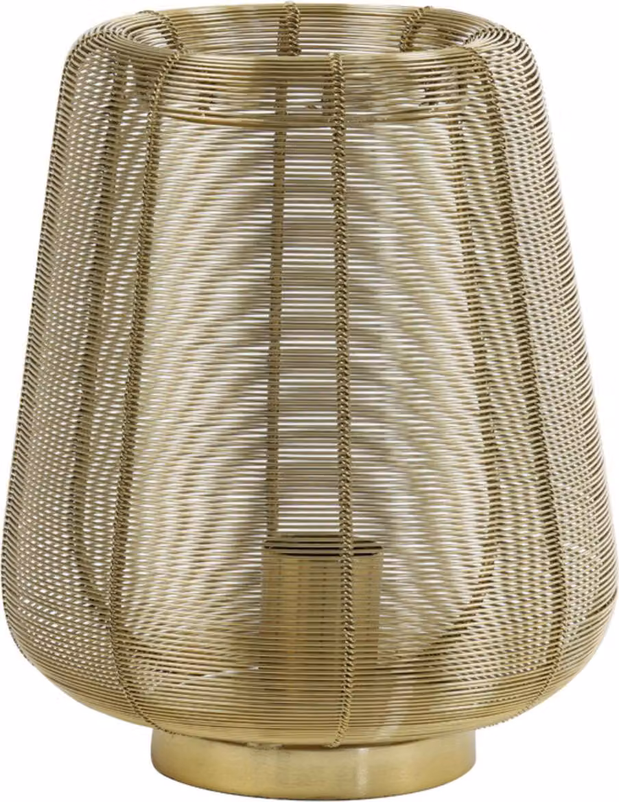 Lampada da tavolo - oro - ADETA - metallo - lampada da comodino - E27 - 1861385 - Light & Living
