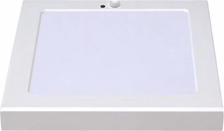 Plafoniera LED angolare 18 watt IP20 con rilevatore di movimento bianco freddo (6500 K)
