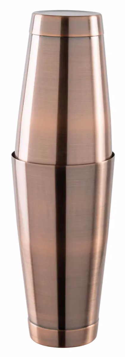 Shaker Boston per cocktail effetto antique Paderno, ml 750/590