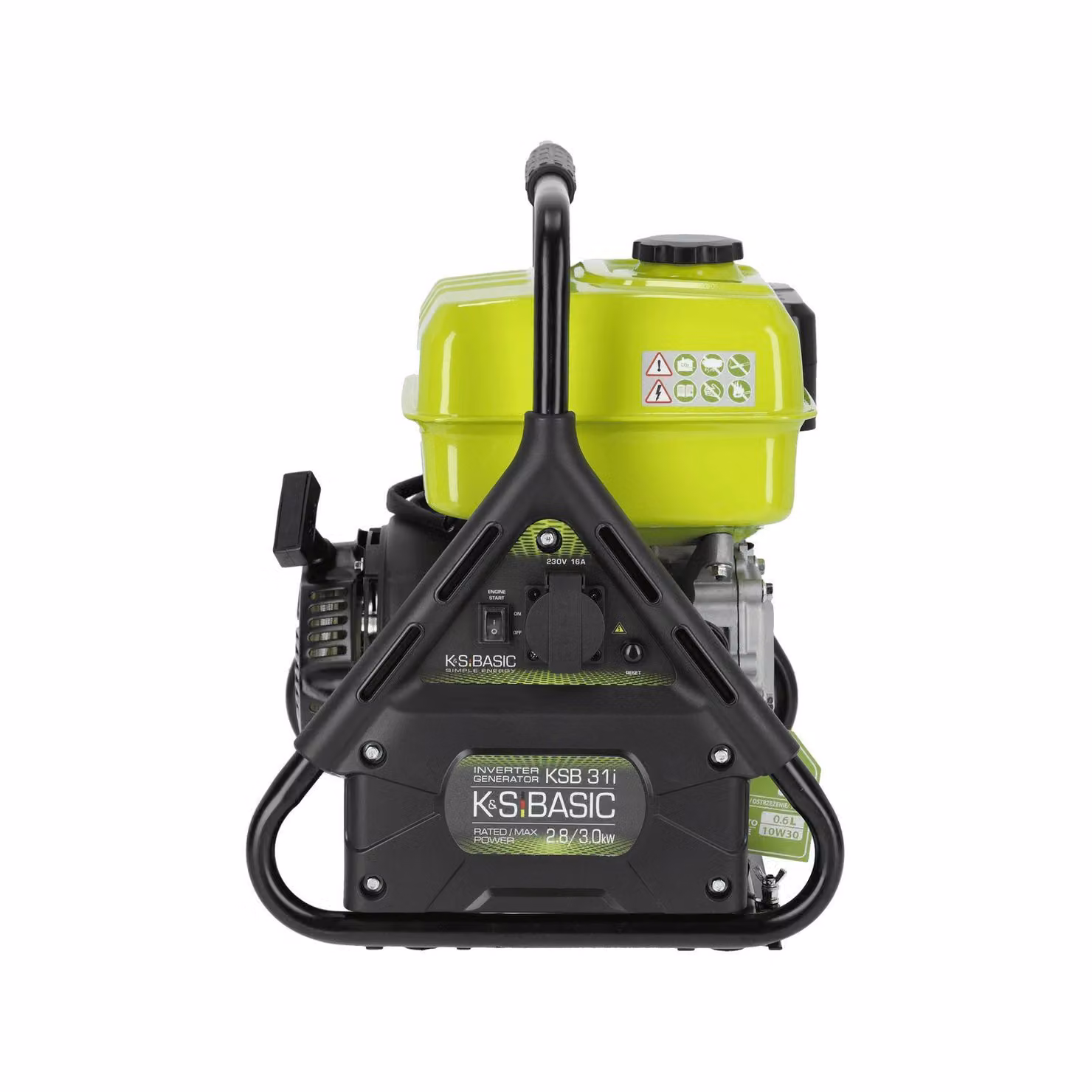 Generatore inverter KSB 31i con potenza massima di 3,0 kW - sicuro per le apparecchiature sensibili, design compatto