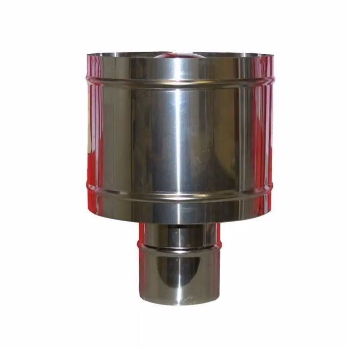 Terminale Paravento Ala Inox 25 Argento Lucido – 2