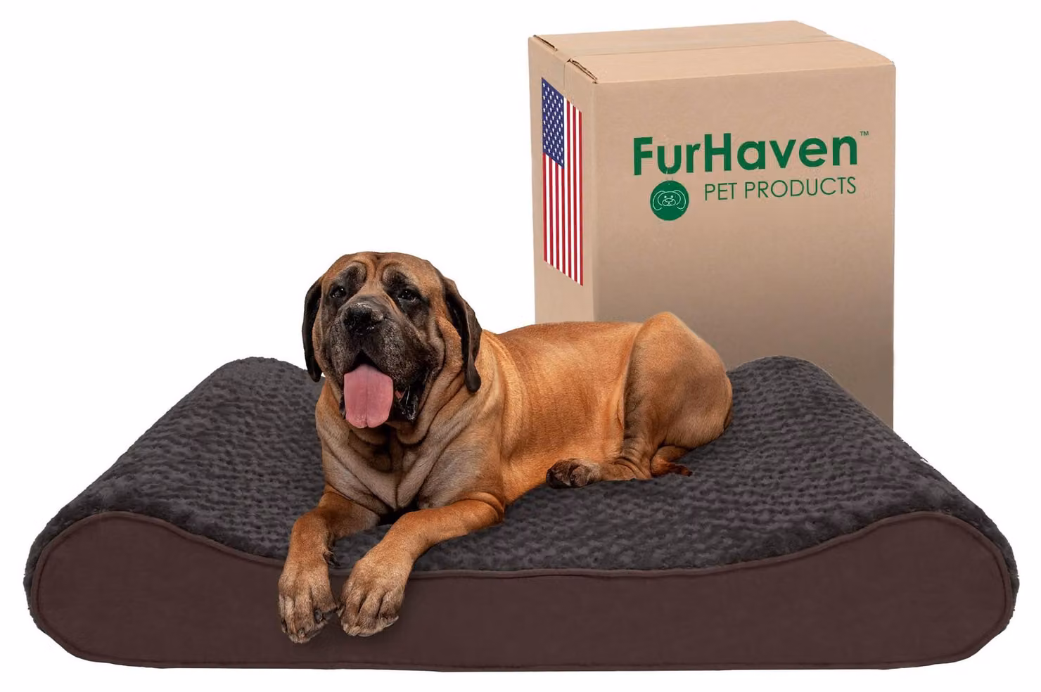 Cuccia rinfrescante per cani di grandi dimensioni, marca Furhaven, con gel refrigerante e coperta rimovibile e lavabile