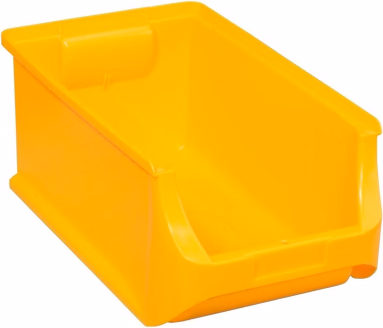 scatola di cartone ProfiPlus Box 4, in PP, giallo