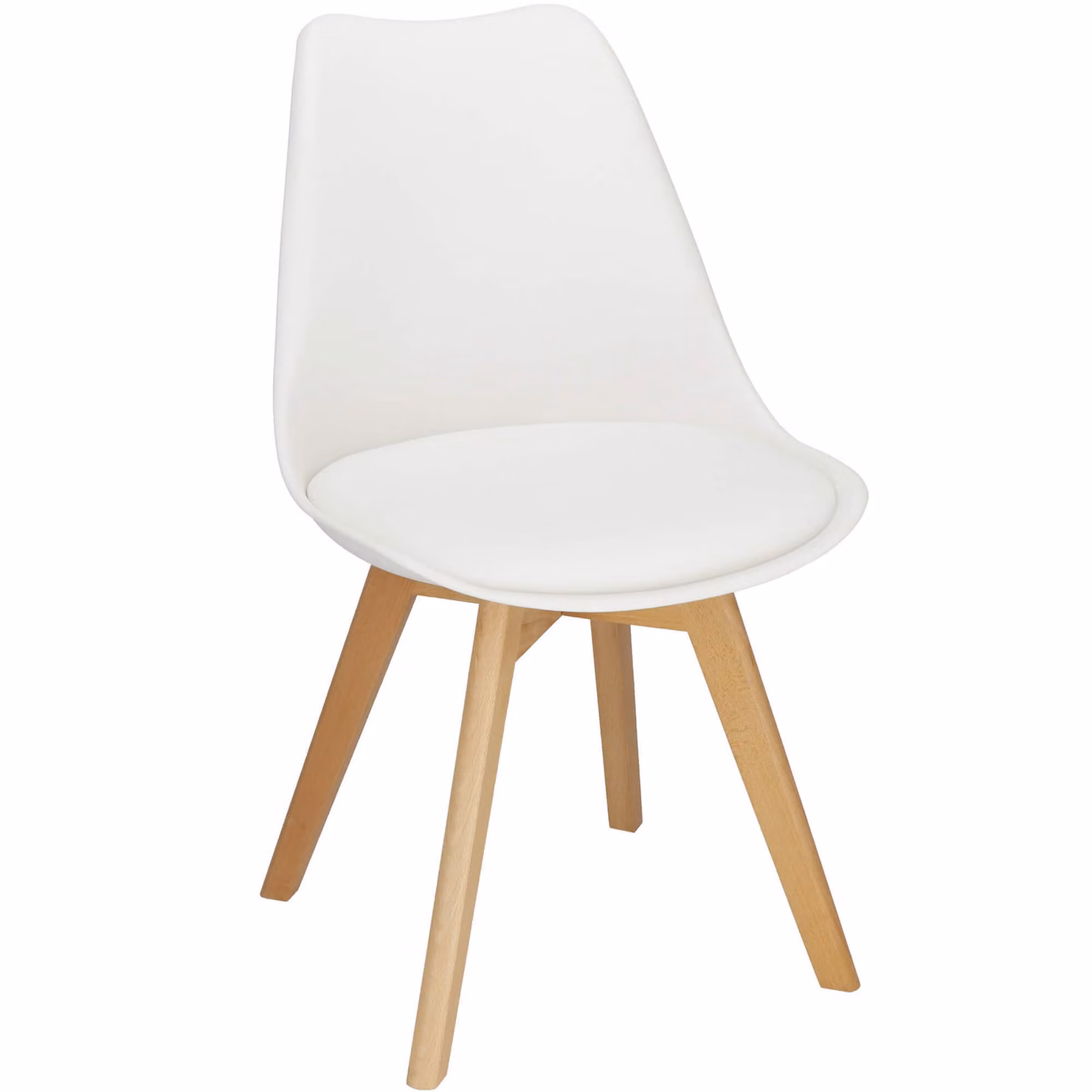Springos® sedia da cucina sedia da pranzo con gambe in legno design retrò