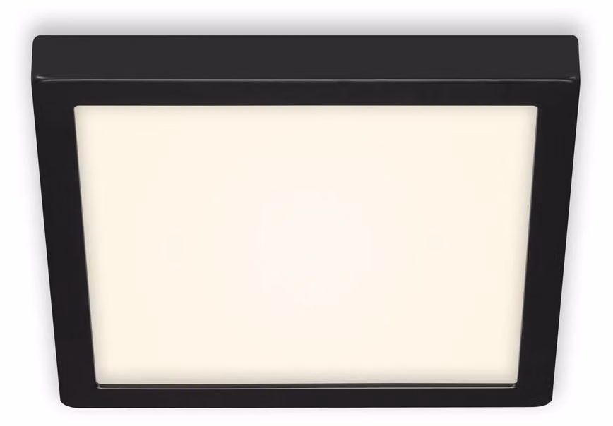 Lampada da soffitto a LED Lampada da soffitto 21 W 4.000 Kelvin Bianco-nero Metallo Briloner
