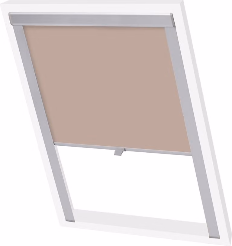 vidaXL Tenda a rullo oscurante Beige UK08