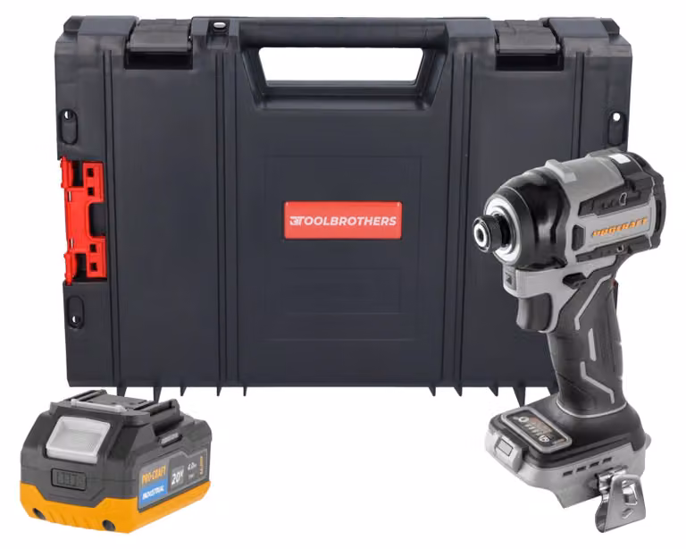 Procraft ID20Abb Avvitatore a impatto a batteria 20 V 180 Nm 1/4" Solo - senza batteria, senza caricabatteria