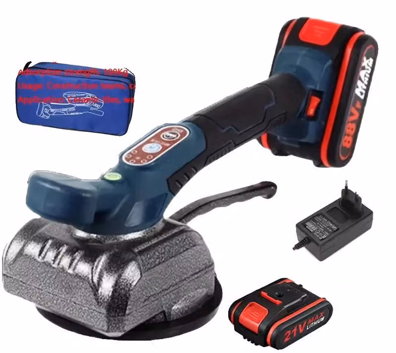 Dispositivo per la posa di piastrelle, funzionamento a batteria, livelli di vibrazione regolabili, batteria di tipo C-1