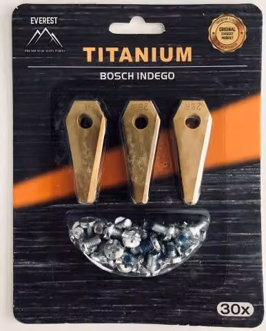 Lama per tosaerba automatica Per Bosch Tytan Kpl. 30 pz.