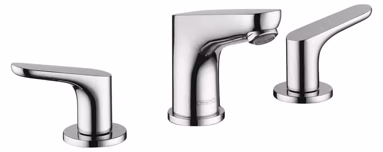 Miscelatore monocomando per lavabo, con beccuccio alto, finitura cromata, realizzato in ottone, confezione singola